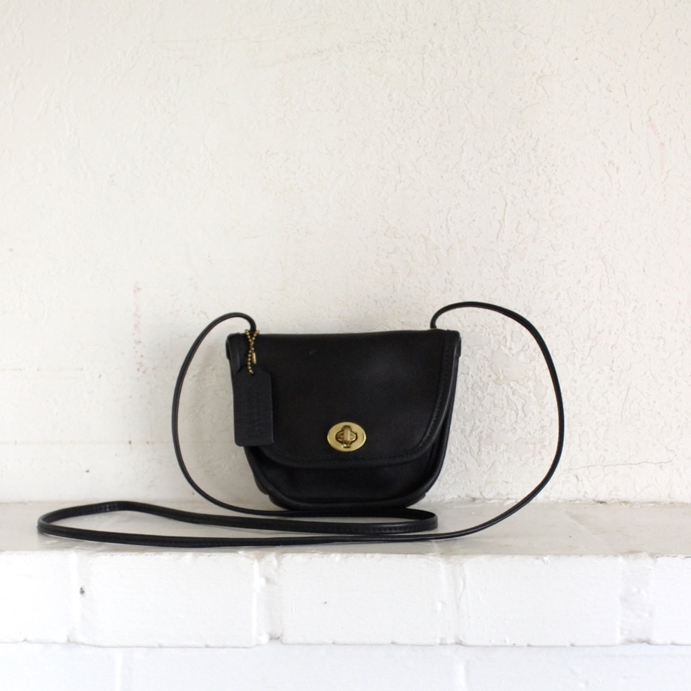 Vintage Coach Crossbody Bag Leather Festival Purse